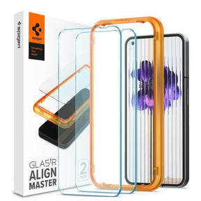 Стъклен Протектор за Nothing Phone 1, Spigen EZ Fit Glass 2бр., Прозрачен