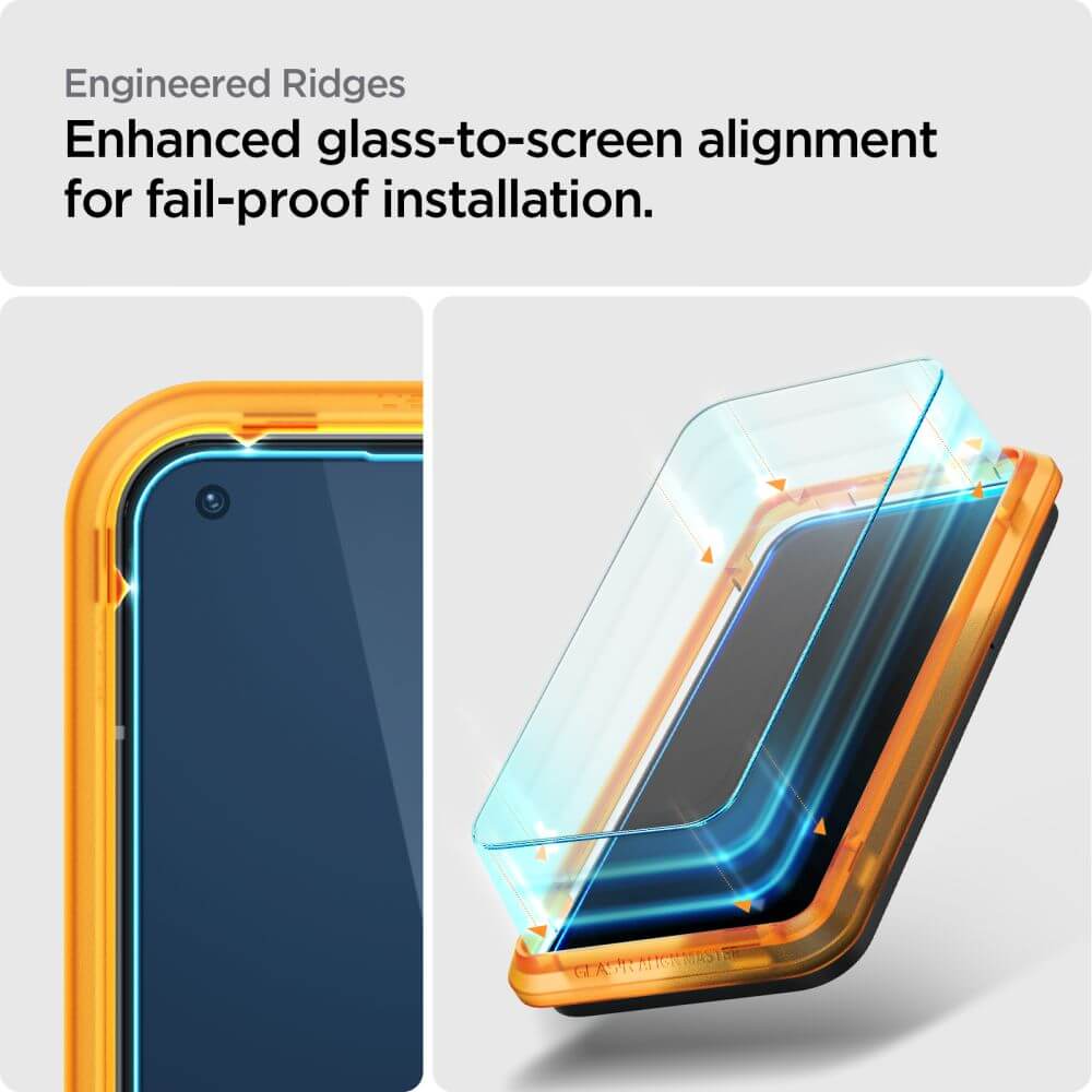 Стъклен Протектор за Nothing Phone 1, Spigen EZ Fit Glass 2бр., Прозрачен (4)
