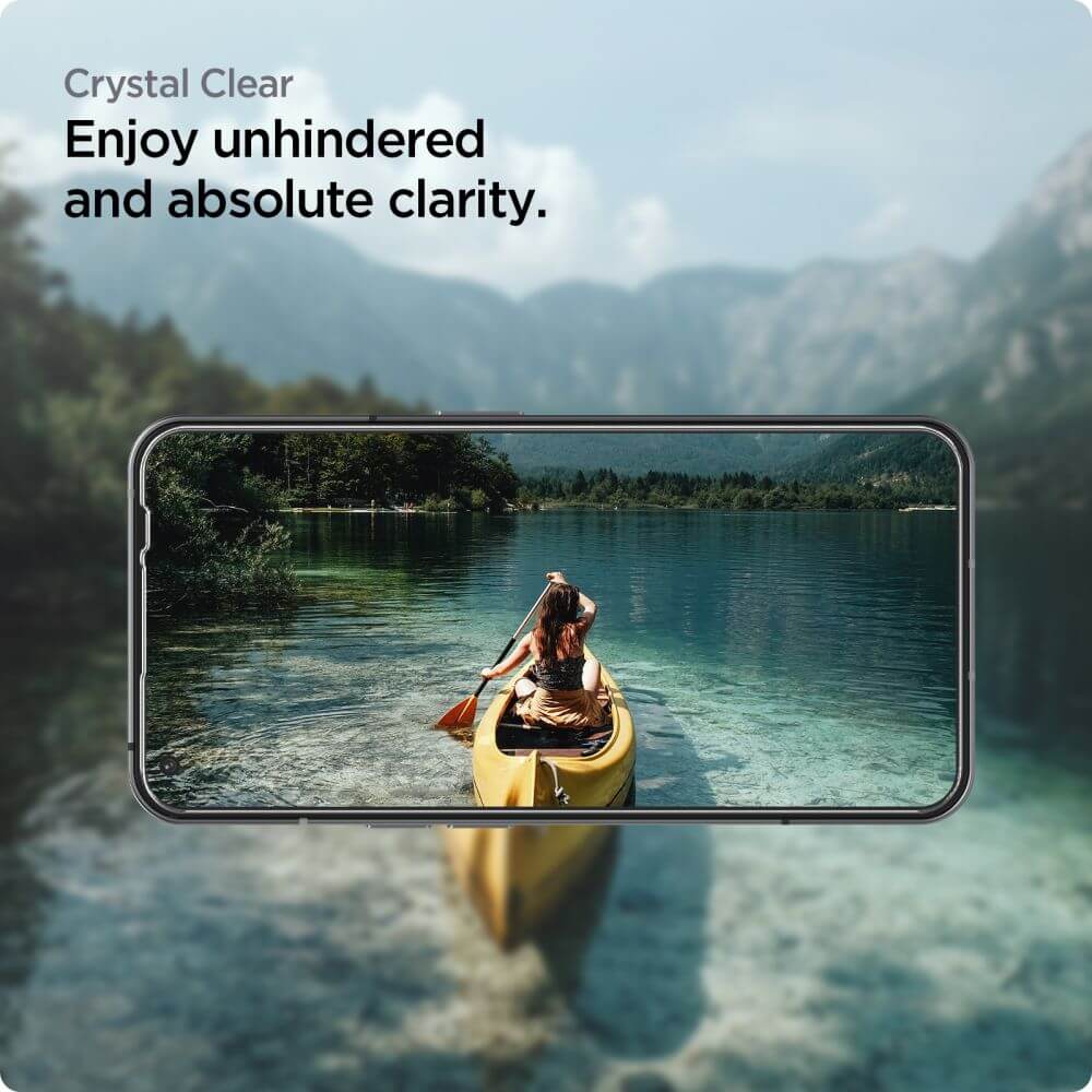 Стъклен Протектор за Nothing Phone 1, Spigen EZ Fit Glass 2бр., Прозрачен (7)