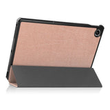 Калъф за Lenovo Tab M10 3rd 10.1, Tech-Protect Tri-Fold Leather Case, Розов (3)