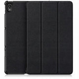 Калъф за Lenovo Tab P11/P11 Plus, Tech-Protect Tri-Fold Leather Case, Черен