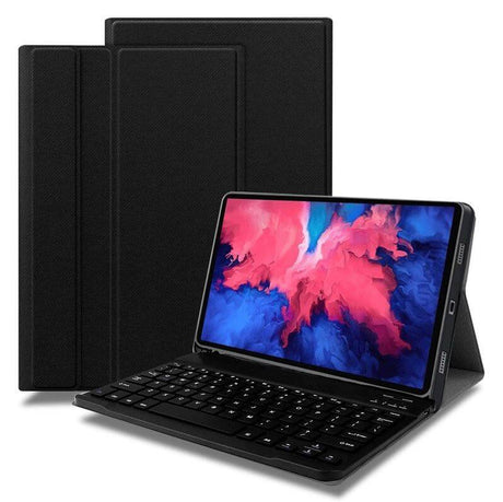 Калъф с Клавиатура за Lenovo Tab M10 Plus 3rd 10.6", Tech-Protect Bluetooth Keyboard Case, Черен