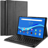 Калъф с Клавиатура за Lenovo Tab M10 3rd 10.1, Tech-Protect Bluetooth Keyboard Case, Черен