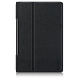 Калъф за Lenovo Yoga Tab 11", Tech-Protect Tri-Fold Leather Case, Черен (2)