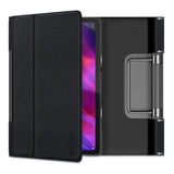 Калъф за Lenovo Yoga Tab 11", Tech-Protect Tri-Fold Leather Case, Черен