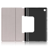 Калъф за Lenovo Yoga Tab 11", Tech-Protect Tri-Fold Leather Case, Черен (4)