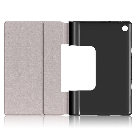 Калъф за Lenovo Yoga Tab 11", Tech-Protect Tri-Fold Leather Case, Черен (4)