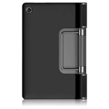 Калъф за Lenovo Yoga Tab 11", Tech-Protect Tri-Fold Leather Case, Черен (5)