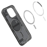 Magsafe Калъф за iPhone 13 Pro, Spigen Zero One Ultra Hybrid Case, Черен (2)