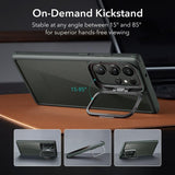 Калъф с Поставка за Samsung S23 Ultra, ESR Classic Hybrid Kickstand Case, Зелен (3)