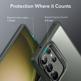 Калъф с Поставка за Samsung S23 Ultra, ESR Classic Hybrid Kickstand Case, Зелен (6)