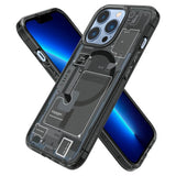 Magsafe Калъф за iPhone 13 Pro, Spigen Zero One Ultra Hybrid Case, Черен (6)