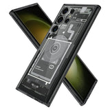 Хибриден Калъф за Samsung S23 Ultra, Spigen Zero One Ultra Hybrid Case, Черен (2)