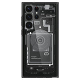 Хибриден Калъф за Samsung S23 Ultra, Spigen Zero One Ultra Hybrid Case, Черен