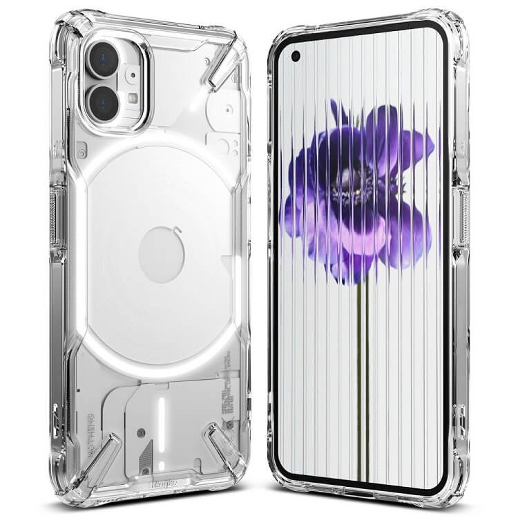Противоударен Хибриден Калъф за Nothing Phone 1, Ringke Fusion X Case, Прозрачен
