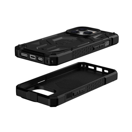 MagSafe Противоударен Калъф за iPhone 15 Pro, UAG Monarch Pro Carbon Fiber Case, Черен (3)