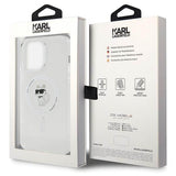 Magsafe Калъф за iPhone 15 Pro, Karl Lagerfeld IML Choupette Case, Прозрачен (6)