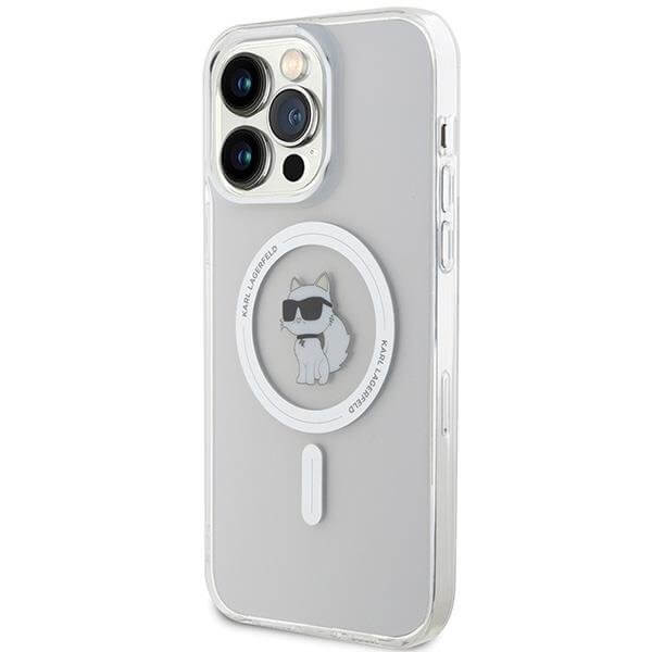 Magsafe Калъф за iPhone 15 Pro, Karl Lagerfeld IML Choupette Case, Прозрачен (3)