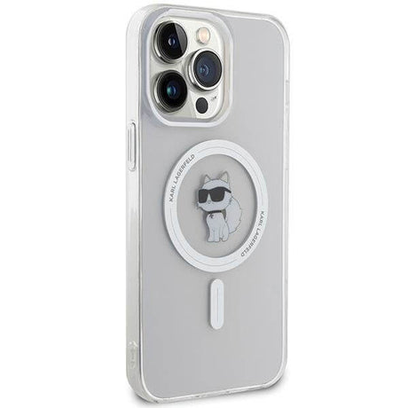 Magsafe Калъф за iPhone 15 Pro Max, Karl Lagerfeld IML Choupette Case, Прозрачен (4)