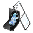 Калъф с Цветна Рамка за Samsung Z Flip 5, GKK Frame Case, Черен