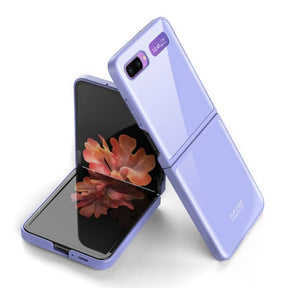 Луксозен Калъф за Samsung Galaxy Z Flip, GKK Tempered Case, Лилав