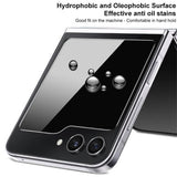 Затъмняващ Протектор за Samsung Z Flip 5, Imak Privacy Anti-Spy Glass, Черен (6)