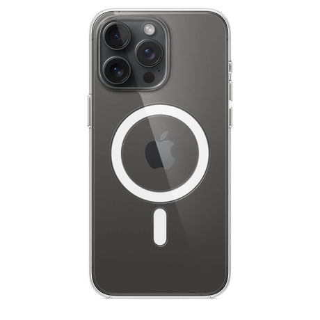 Оригинален Калъф за iPhone 15 Pro, Clear Magsafe Case MT223ZM/A, Прозрачен (4)