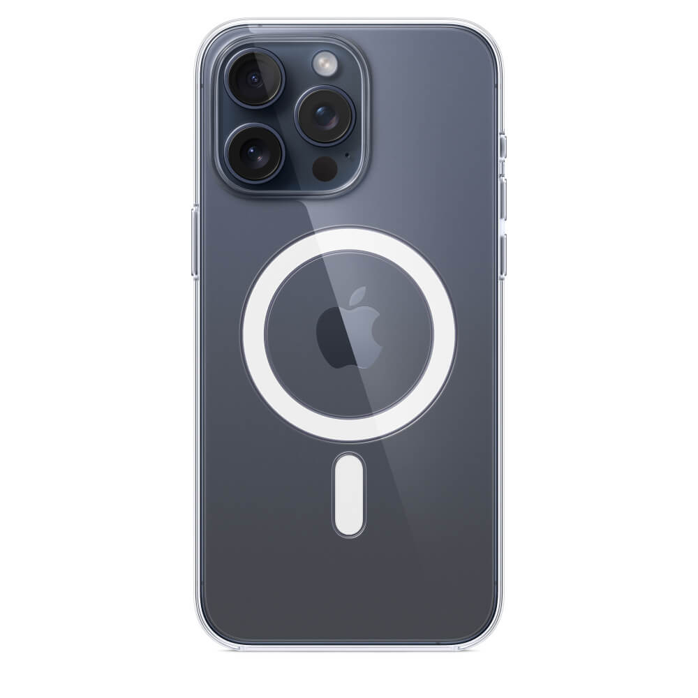 Оригинален Калъф за iPhone 15 Pro, Clear Magsafe Case MT223ZM/A, Прозрачен (2)