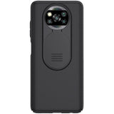 Калъф с Плъзгач за Камера за Xiaomi Poco X3/Pro, Nillkin CamShield Case, Черен (2)