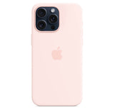 Оригинален Силиконов Калъф за iPhone 15 Pro, Silicone Magsafe Case MT1F3ZM/A, Розов (2)