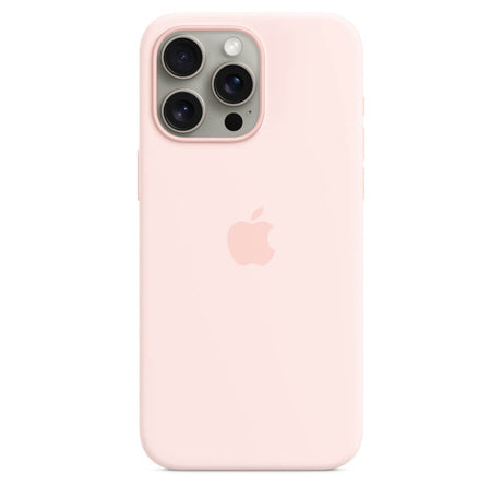 Оригинален Силиконов Калъф за iPhone 15 Pro, Silicone Magsafe Case MT1F3ZM/A, Розов