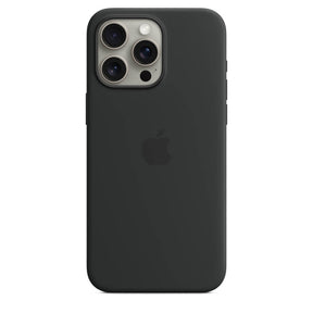 Оригинален Силиконов Калъф за iPhone 15 Pro, Silicone Magsafe Case MT1A3ZM/A, Черен
