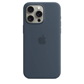 Оригинален Силиконов Калъф за iPhone 15 Pro, Silicone Magsafe Case MT1D3ZM/A, Син
