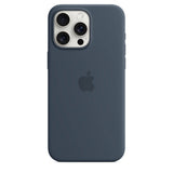 Оригинален Силиконов Калъф за iPhone 15 Pro, Silicone Magsafe Case MT1D3ZM/A, Син (3)