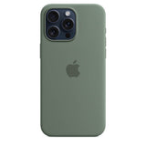 Оригинален Силиконов Калъф за iPhone 15 Pro Max, Silicone Magsafe Case MT1X3ZM/A, Зелен (2)