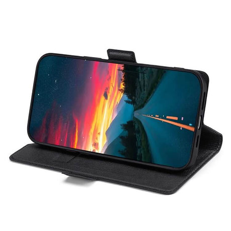 Кожен Калъф за Huawei Nova 9 SE, GKK Card Book Case, Черен (4)