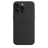 Оригинален Силиконов Калъф за iPhone 15 Pro Max, Silicone Magsafe Case MT1M3ZM/A, Черен (4)