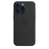 Оригинален Силиконов Калъф за iPhone 15 Pro Max, Silicone Magsafe Case MT1M3ZM/A, Черен (2)