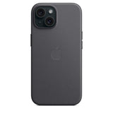 Оригинален Тъкан Калъф за iPhone 15, FineWoven Magsafe Case MT393ZM/A, Черен (5)