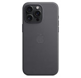 Оригинален Тъкан Калъф за iPhone 15 Pro Max, FineWoven Magsafe Case MT4V3ZM/A, Черен