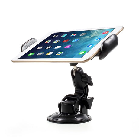 Вакуумна Стойка за Таблет за Кола, GKK Suction Cup Holder, Черен (2)