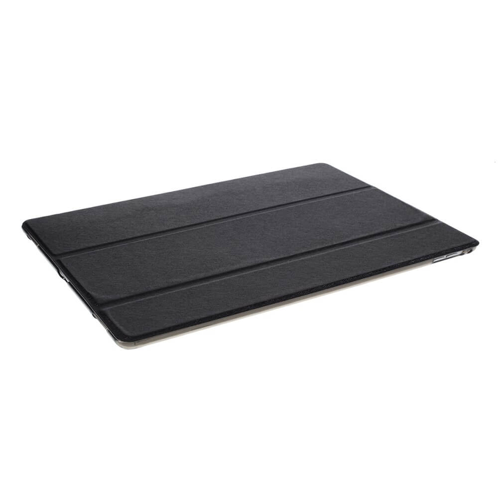Калъф за iPad Pro 12.9" 2017-2015, Tri-Fold Leather Case, Черен (4)