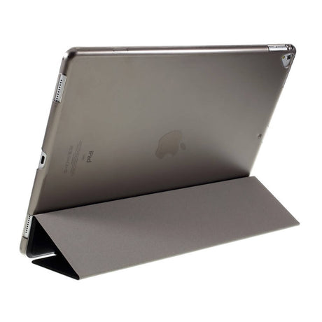 Калъф за iPad Pro 12.9" 2017-2015, Tri-Fold Leather Case, Черен (7)