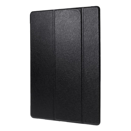 Калъф за iPad Pro 12.9" 2017-2015, Tri-Fold Leather Case, Черен (2)