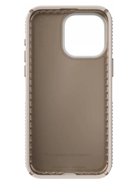 Екстремен Калъф за iPhone 15 Pro, Speck Presidio 2 Grip Case, Бежов (8)