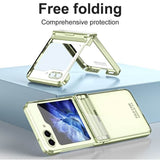 Калъф с Предпазител за Samsung Galaxy Z Flip 5, GKK Frame Hinge Case, Зелен (4)