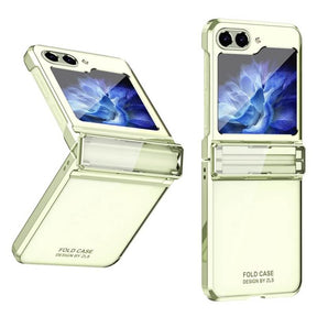 Калъф с Предпазител за Samsung Galaxy Z Flip 5, GKK Frame Hinge Case, Зелен