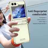 Калъф с Предпазител за Samsung Galaxy Z Flip 5, GKK Frame Hinge Case, Зелен (3)