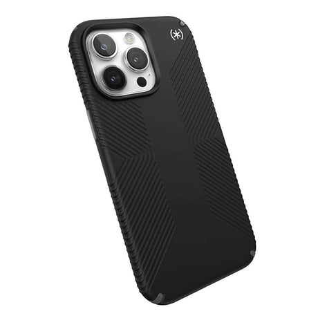 Екстремен Калъф за iPhone 15 Pro, Speck Presidio 2 Grip Case, Черен (4)