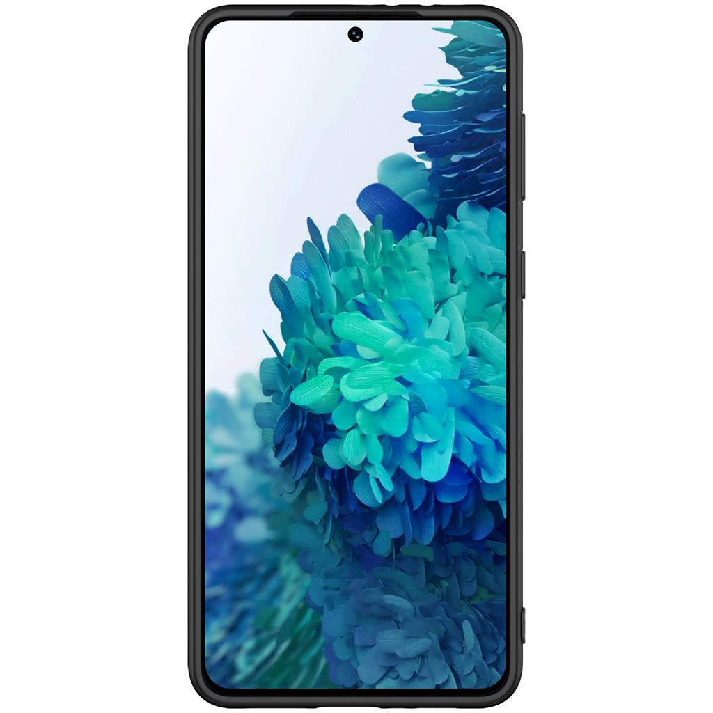 Калъф с Фибро Влакна за Samsung S21 FE, Nillkin Textured Case, Черен (3)